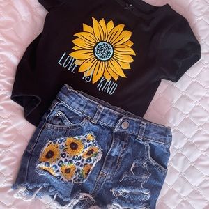 Set shirt and shorts